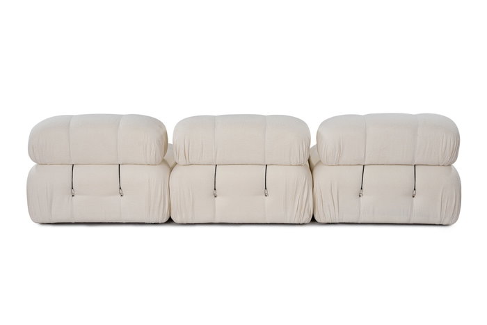 Atelier Del Sofa Bubble 3 Seater Bouclette Blanco